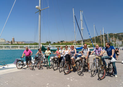 Bike tour with guide in Málaga