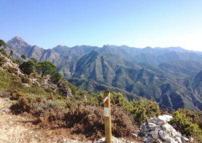 GR hiking trail near Cómpeta, Andalucia
